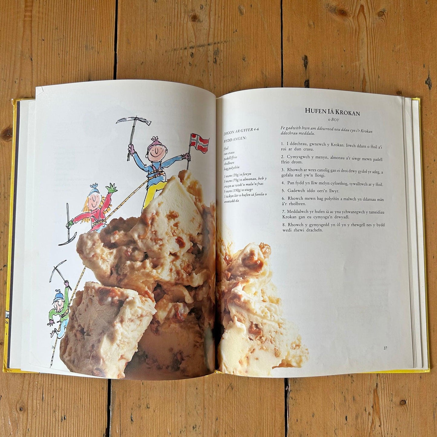 Bwydydd ych-y-pych - Roald Dahl's Revolting Recipes - Welsh (Preloved)