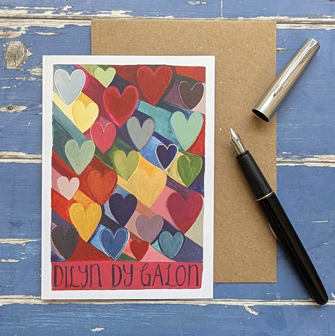 Greeting Card - Dilyn Dy Galon - Follow Your Heart