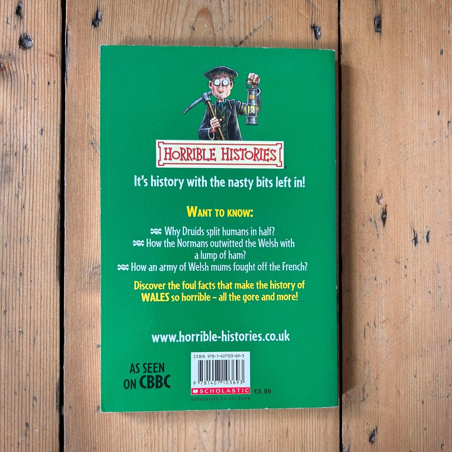 Horrible Histories - Wales - Terry Deary (Preloved)