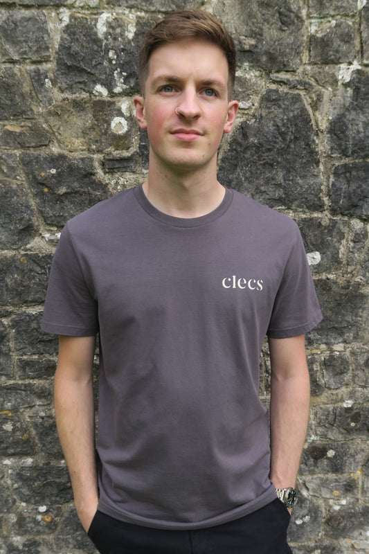 T-Shirt - Clecs -  Charcoal Grey - Medium