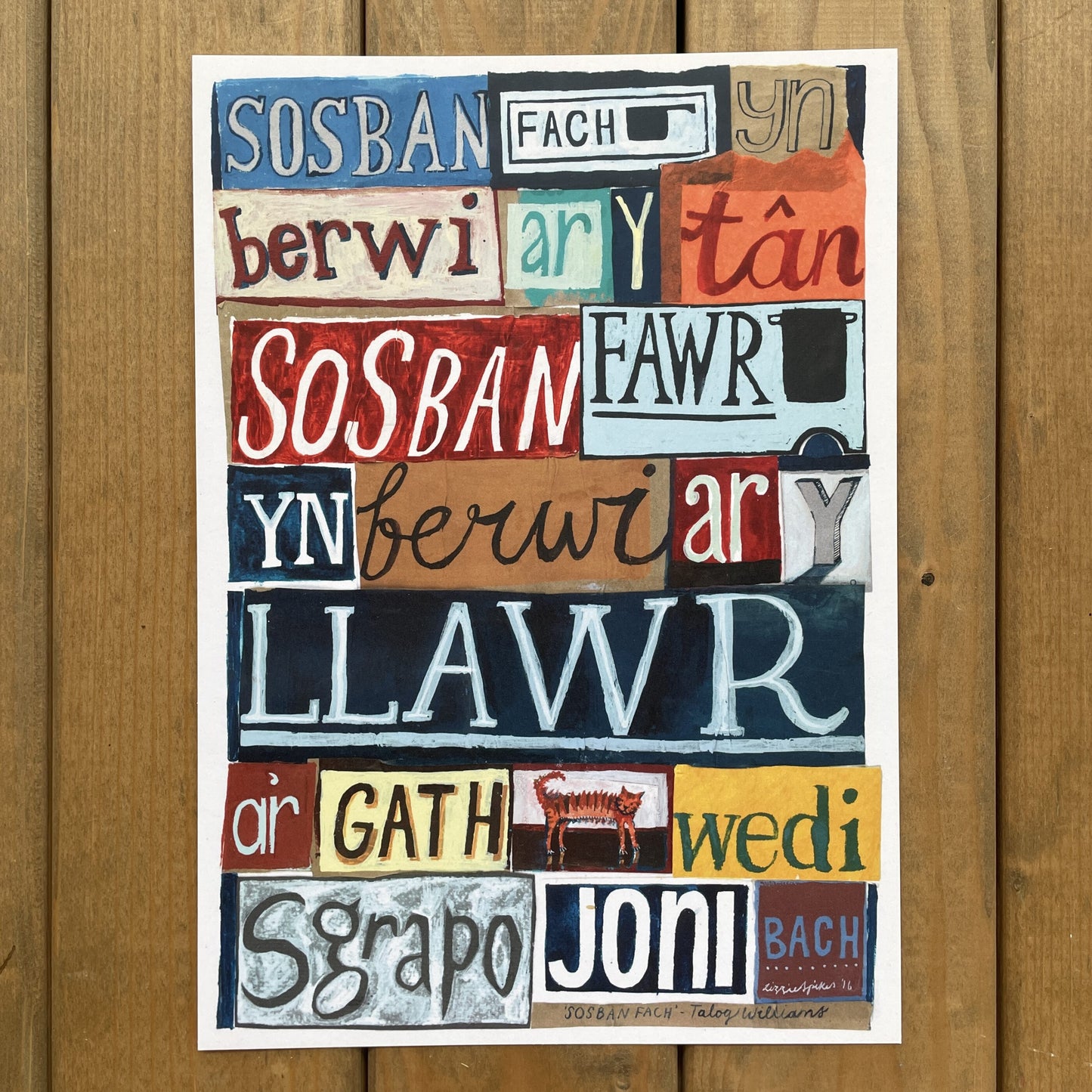 Poster / Print - Sosban Fach - A4