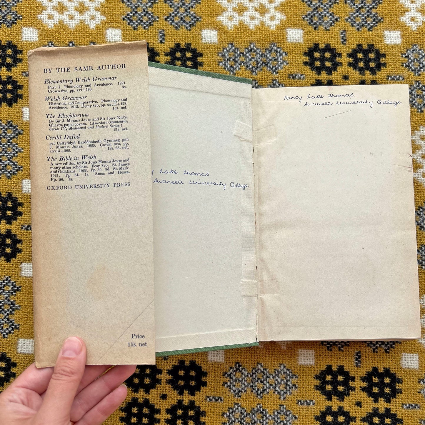 A Welsh Grammar - Historical and Comparative - 1930 (Preloved)