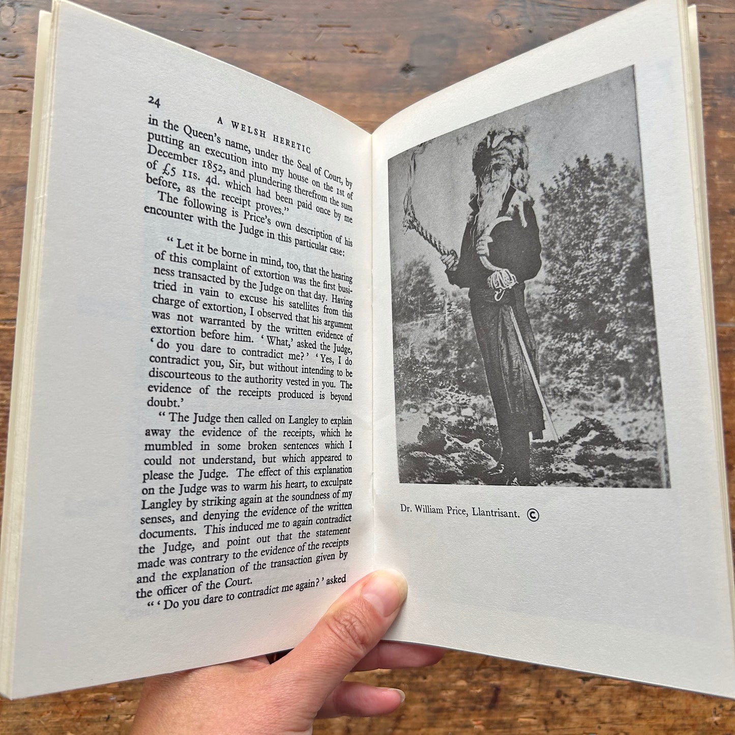 A Welsh Heretic: Dr William Price - Islwyn ap Nicholas - 1973 (Preloved)