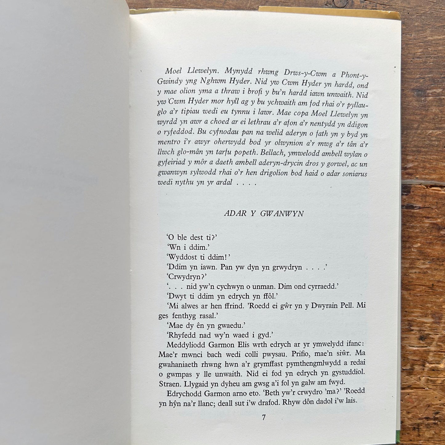 Adar y Gwanwyn - Rhydwen Williams - 1972 (Preloved)