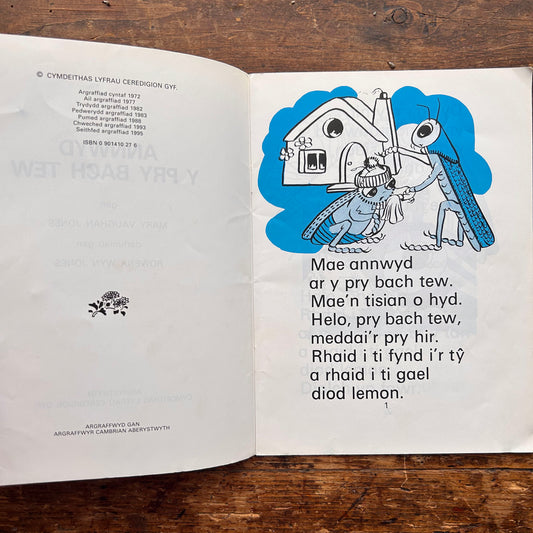 Annwyd y Pry Bach Tew - Mary Vaughan Jones - Stori 3 (Preloved)