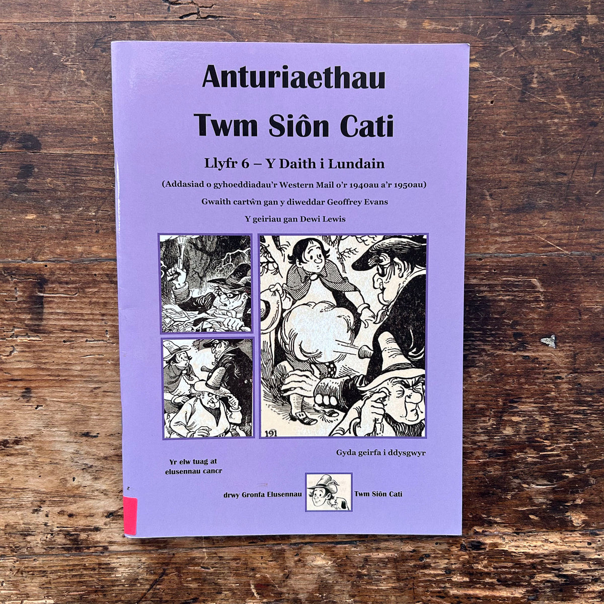 Anturiaethau Twm Sion Cati: Llyfr 6 - Y Daith i Lundain - Dewi Lewis (Preloved)