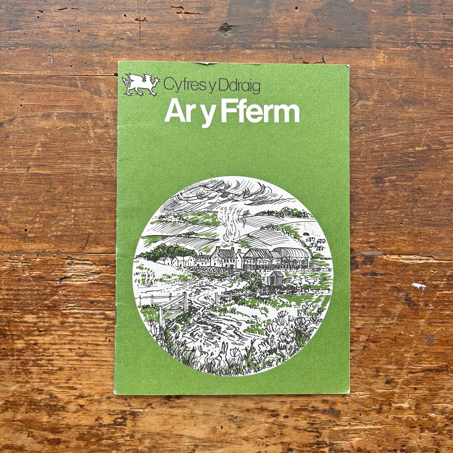 Ar y Fferm - Cyfres y Ddraig - Vintage Welsh Books 1978 (Preloved)