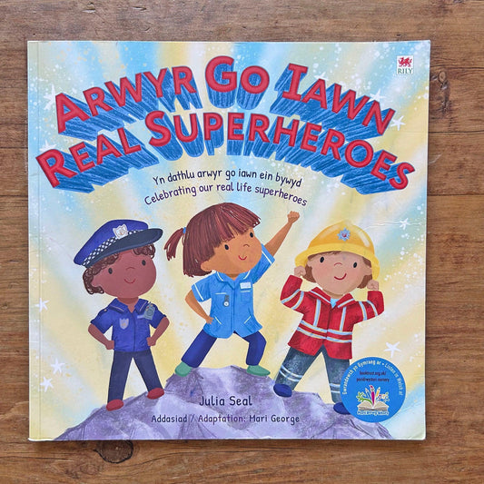 Arwyr Go Iawn / Real Superheroes (Preloved)