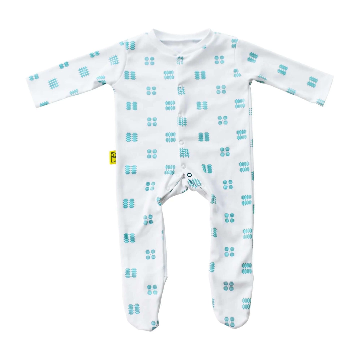 Baby Sleepsuit - Organic Cotton – Tapestry - Personalised