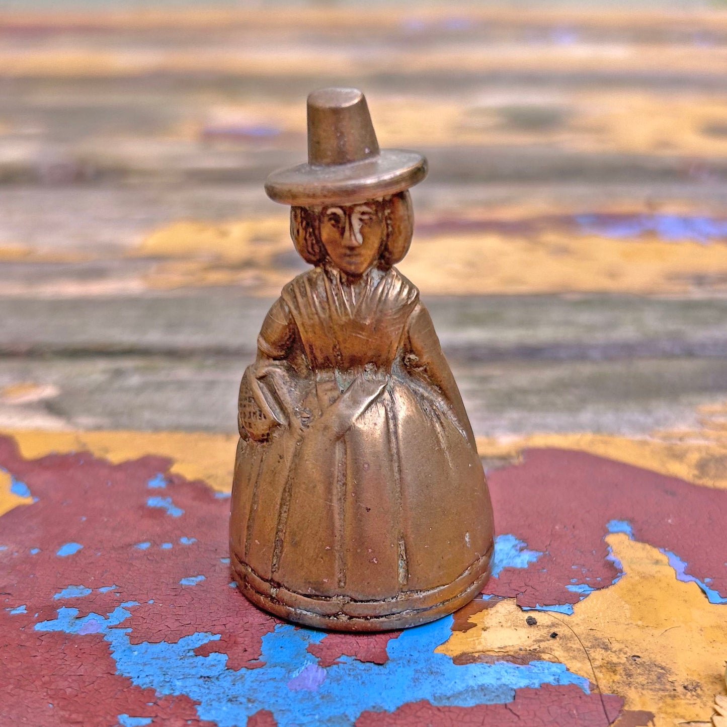 Bell - Vintage Brass - Welsh Lady / Jenny Jones (Preloved)