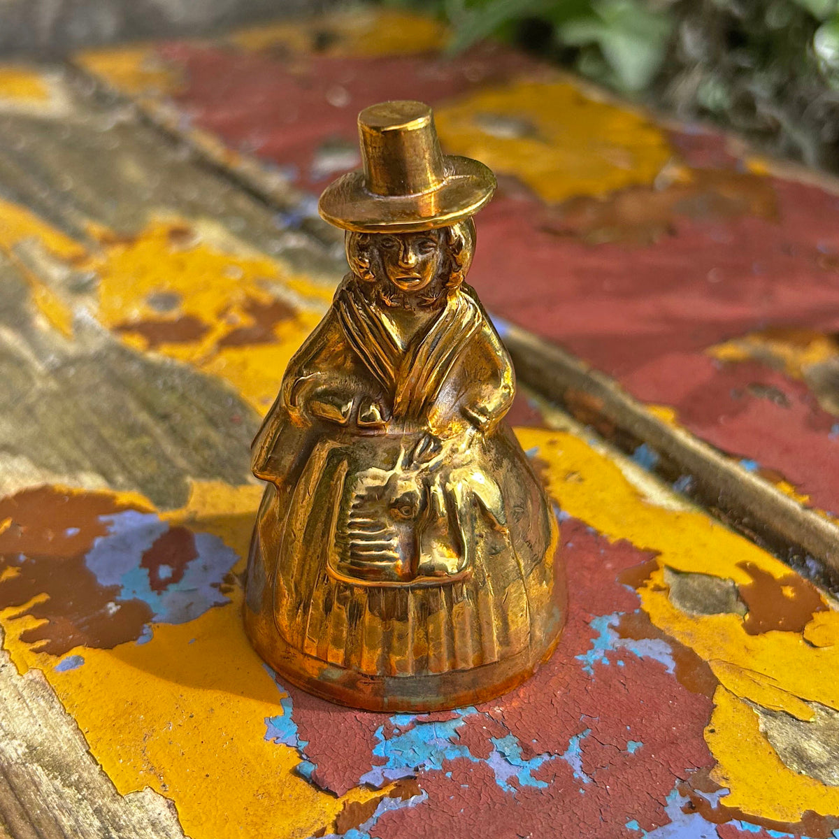 Bell - Vintage Brass - Welsh Lady / Jenny Jones (Preloved)
