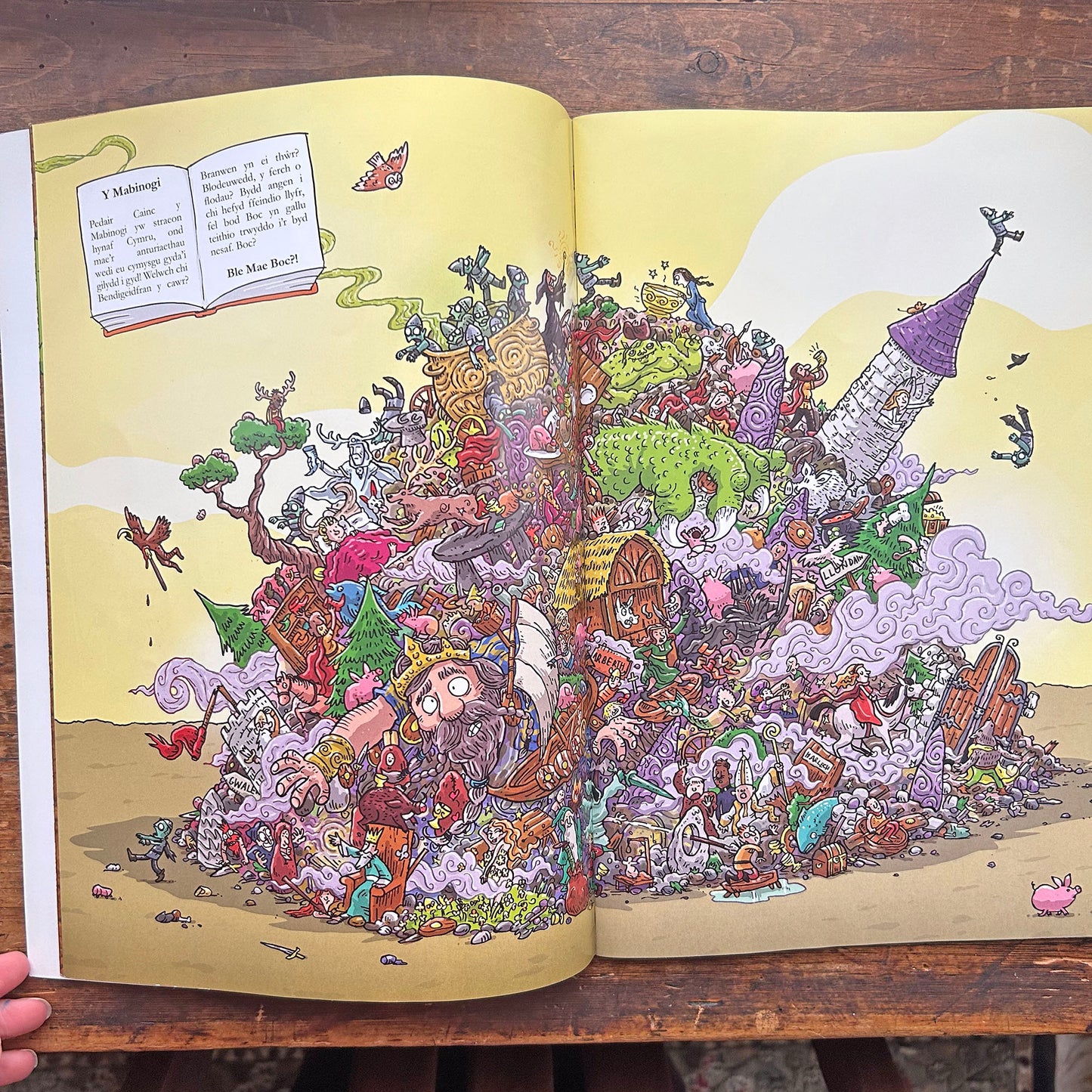 Ble Mae Boc? Ar Goll yn y Chwedlau - Welsh Language