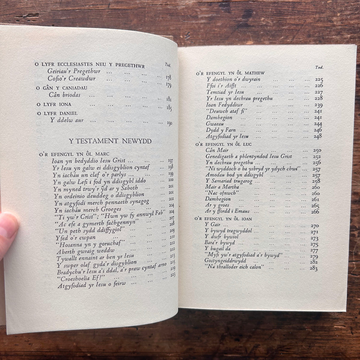 Blodeugerdd Feiblaidd - E. Tegla Davies - 1939 (Preloved)