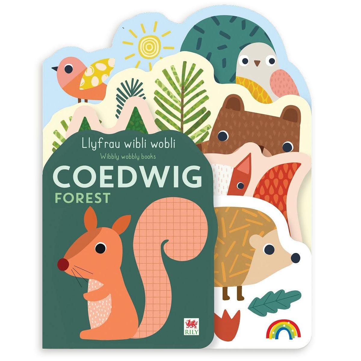 Board Book - Llyfrau Wibli Wobli: Coedwig / Forest