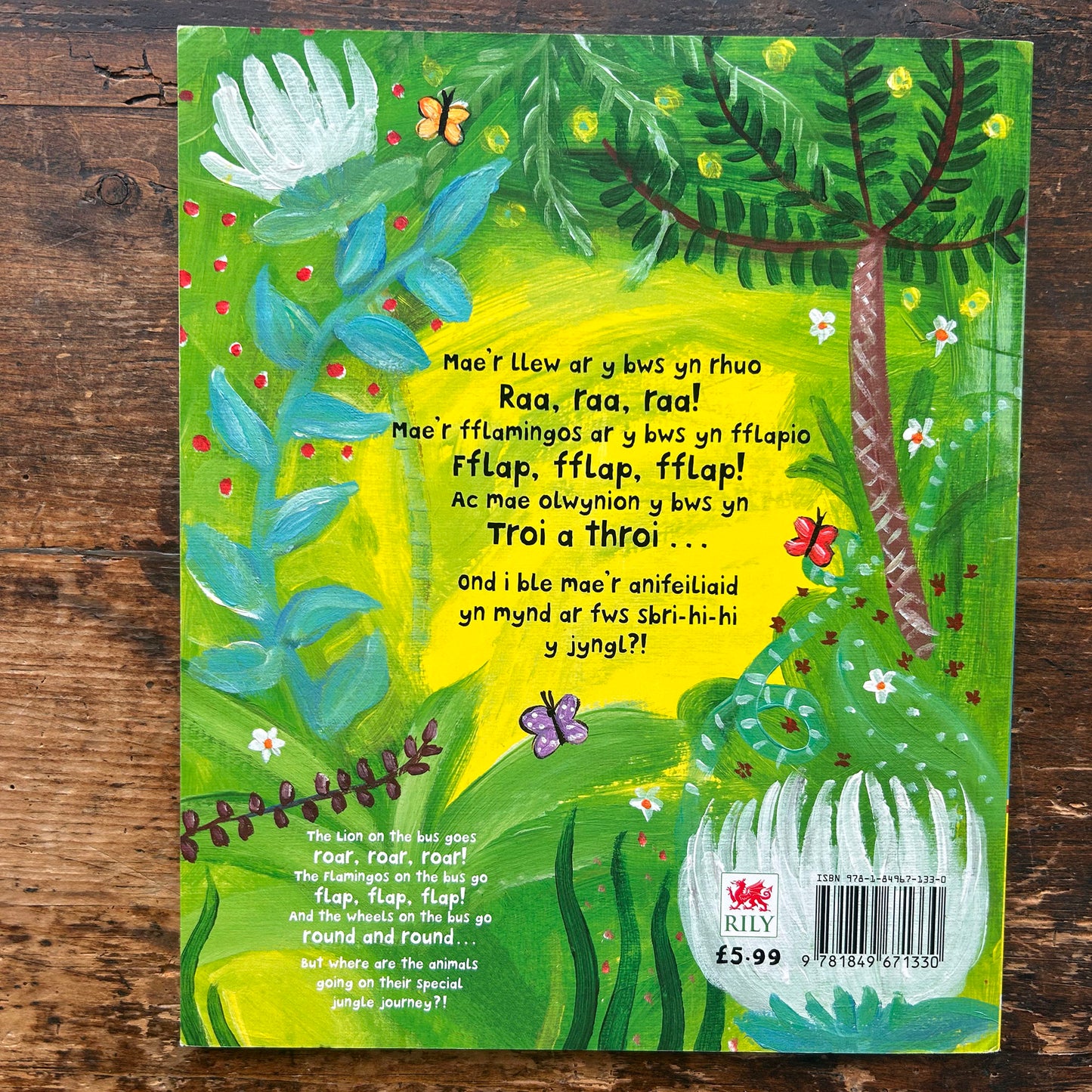 Bws Sbri-Hi-Hi y Jyngl / The Wheels on the Bus (Preloved)