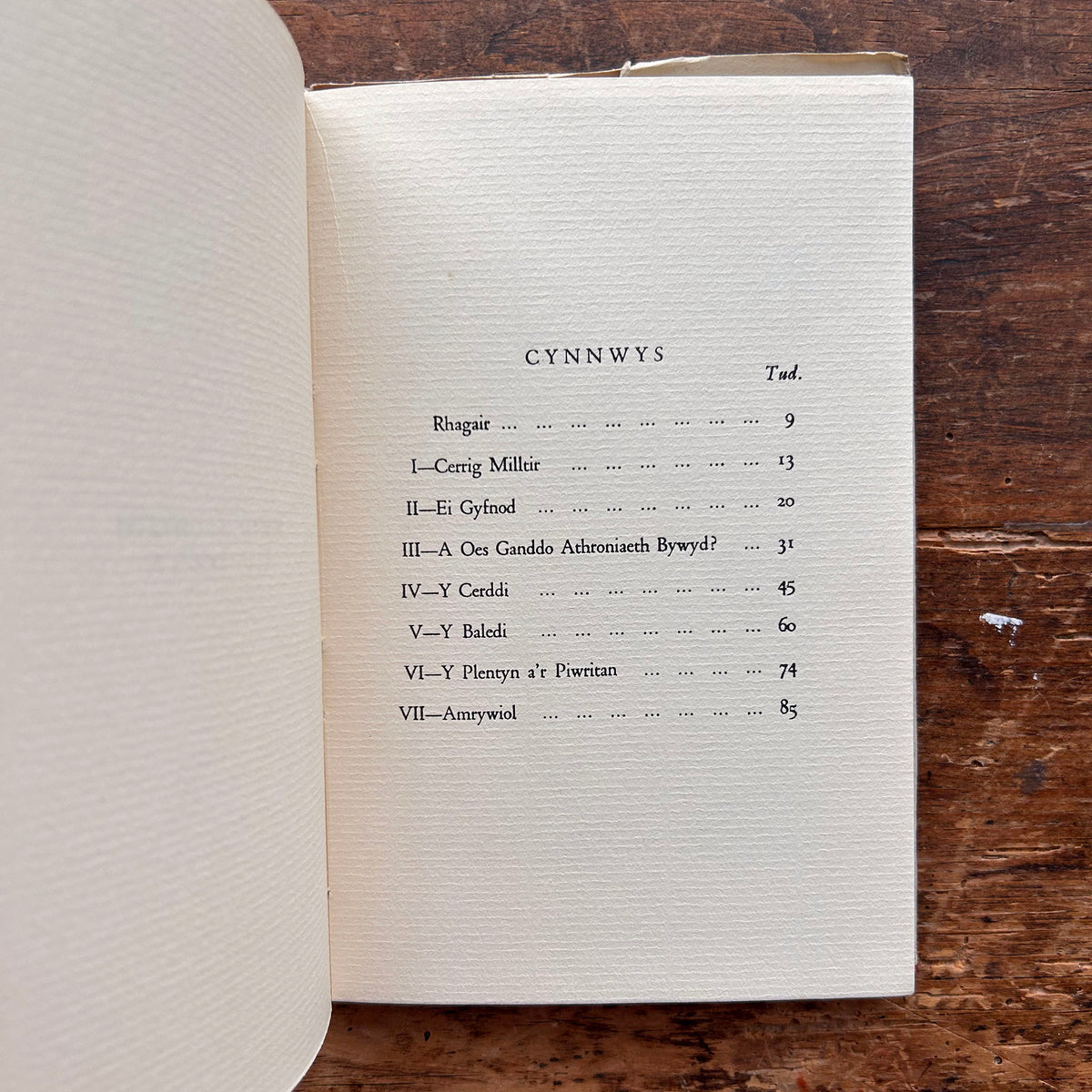 Bywyd a Gwaith I. D Hooson Biography - W. R. Jones 1954 (Preloved)