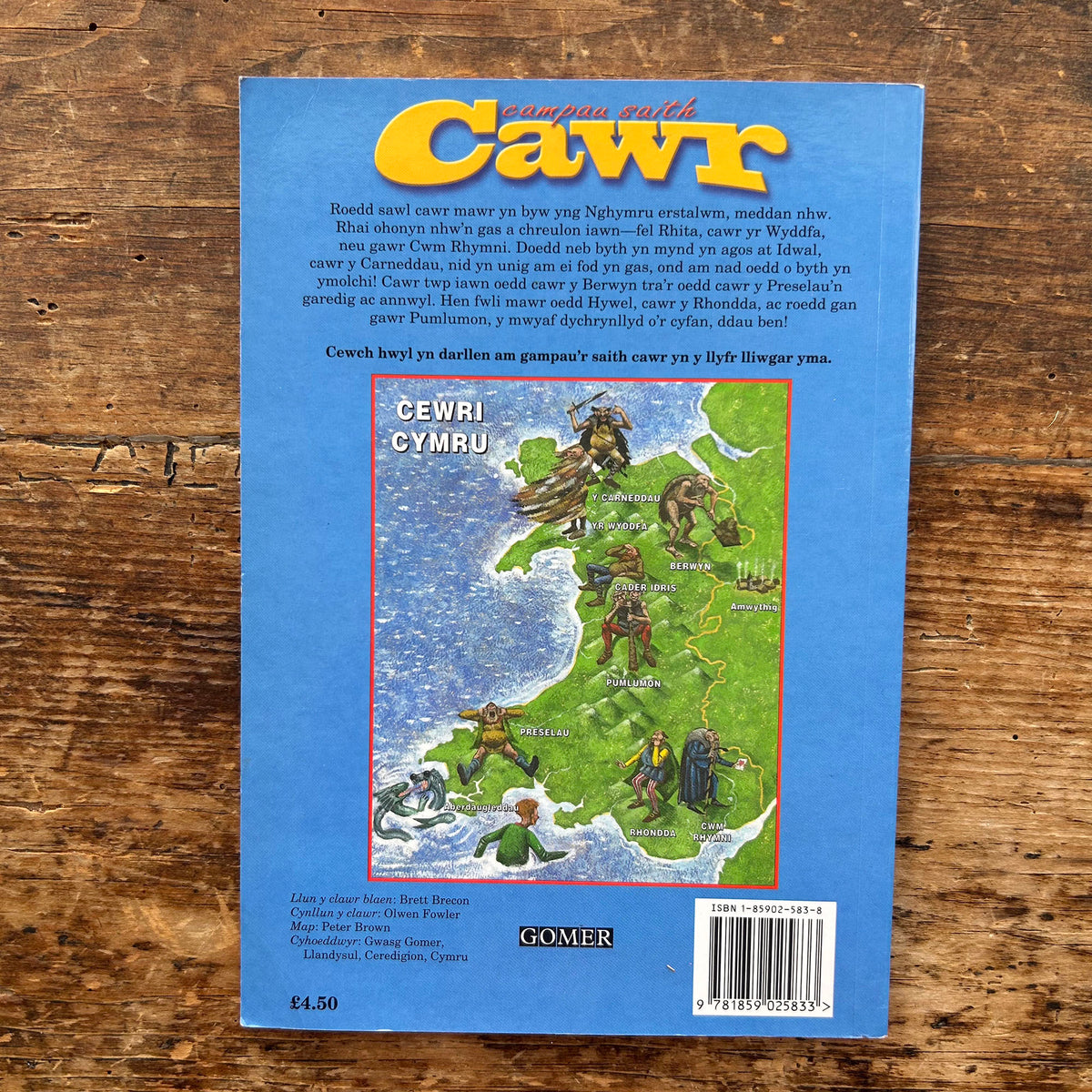 Campau Saith Cawr - Brenda Wyn Jones (Preloved)