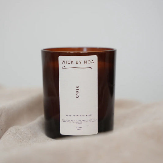 Candle - Wick by Noa - Amber Votive - Speis