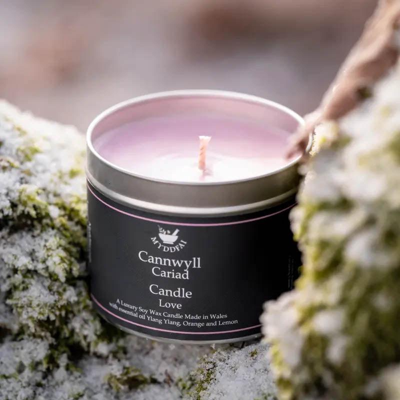 Set Anrhegion Pamper - Myddfai - Cariad - Cariad