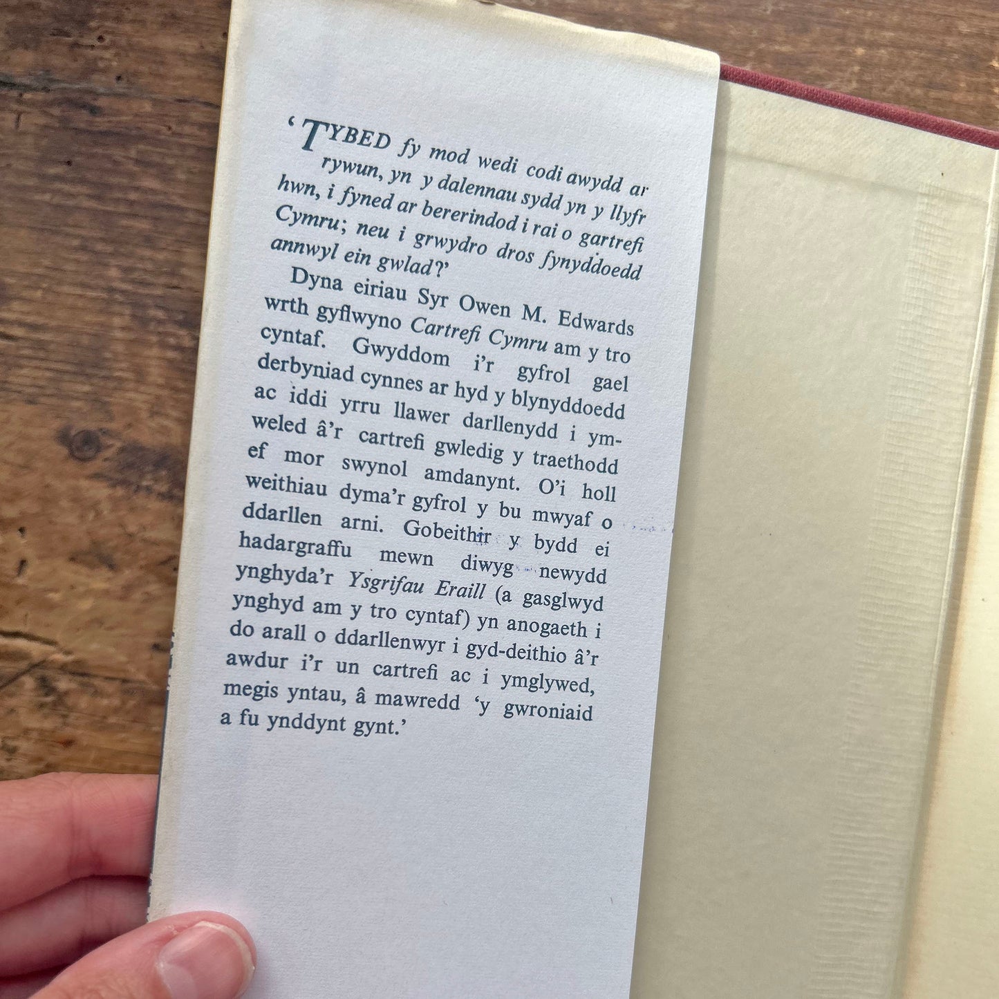 Cartrefi Cymru Ac Ysgrifau Eraill - Syr O.M. Edwards (Preloved)