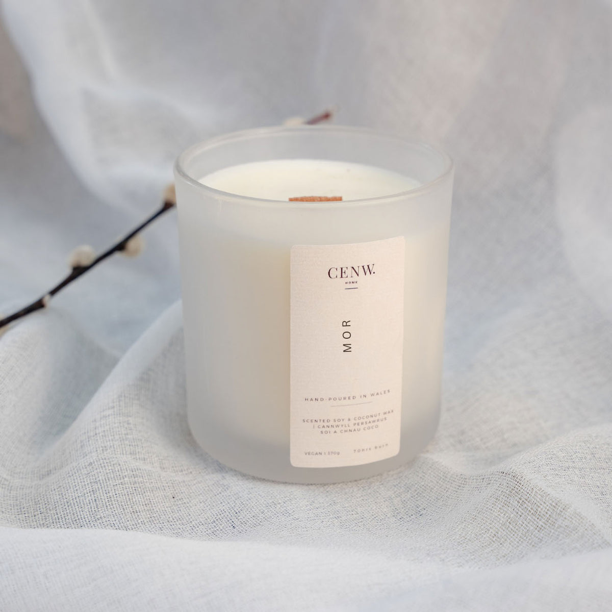 Candle - Cenw - Mor / Sea - Large