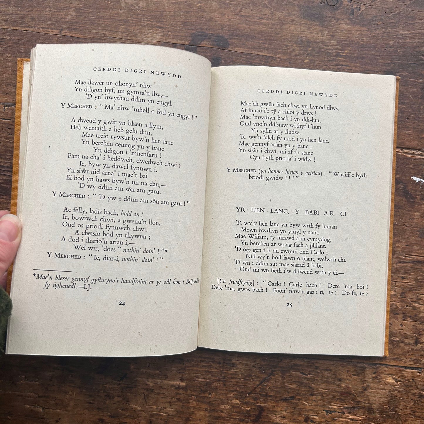 Cerddi Digri Newydd - A Phethau o'r Fath - Idwal Jones 1943 (Preloved)