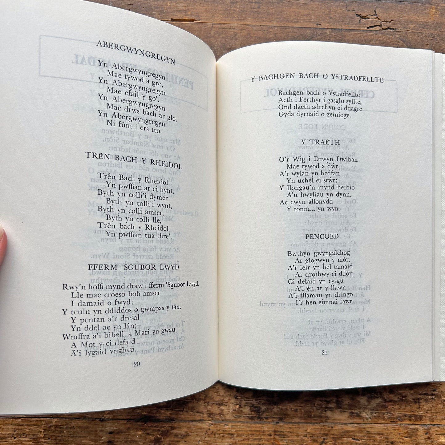 Cerddi Rhys a Dafydd - Dewi Jones - Children's Poetry 1971 (Preloved)