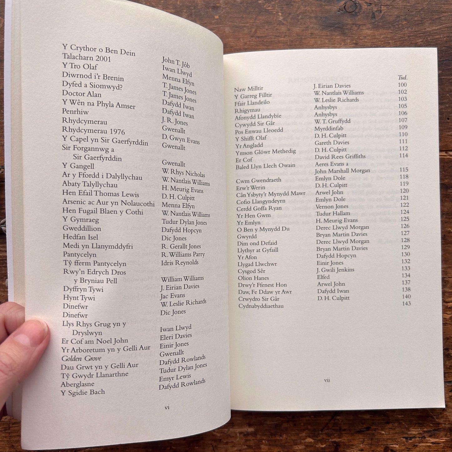 Cerddi Sir Gâr - Bethan Mair - 2004 - 1st Ed. (Preloved)