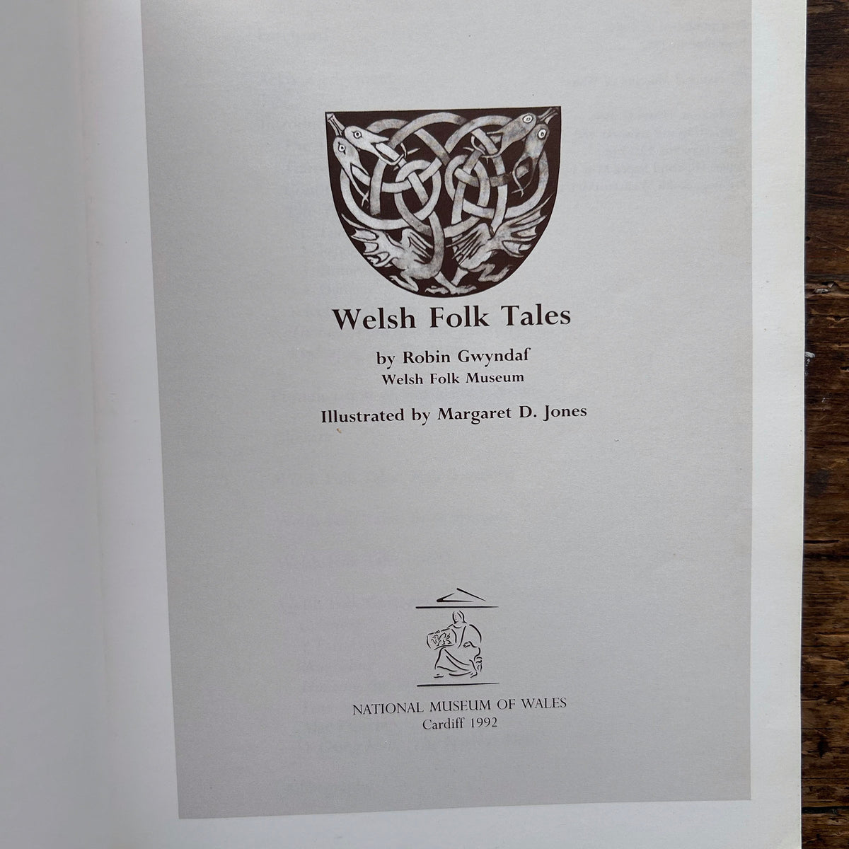 Chwedlau Gwerin Cymru / Welsh Folk Tales 1992 (Preloved)