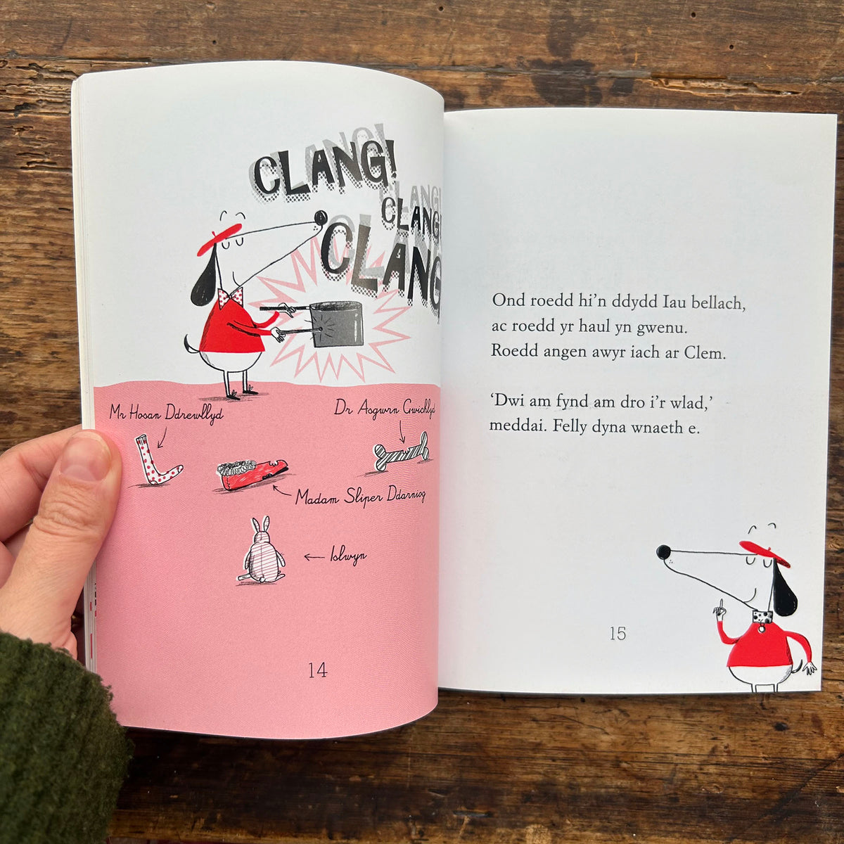 Clem ar y Fferm - Alex T. Smith (Preloved)