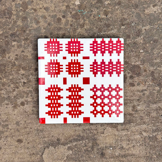 Matiau diod - Print Tapestri Cymreig - Lliwiau Amrywiol