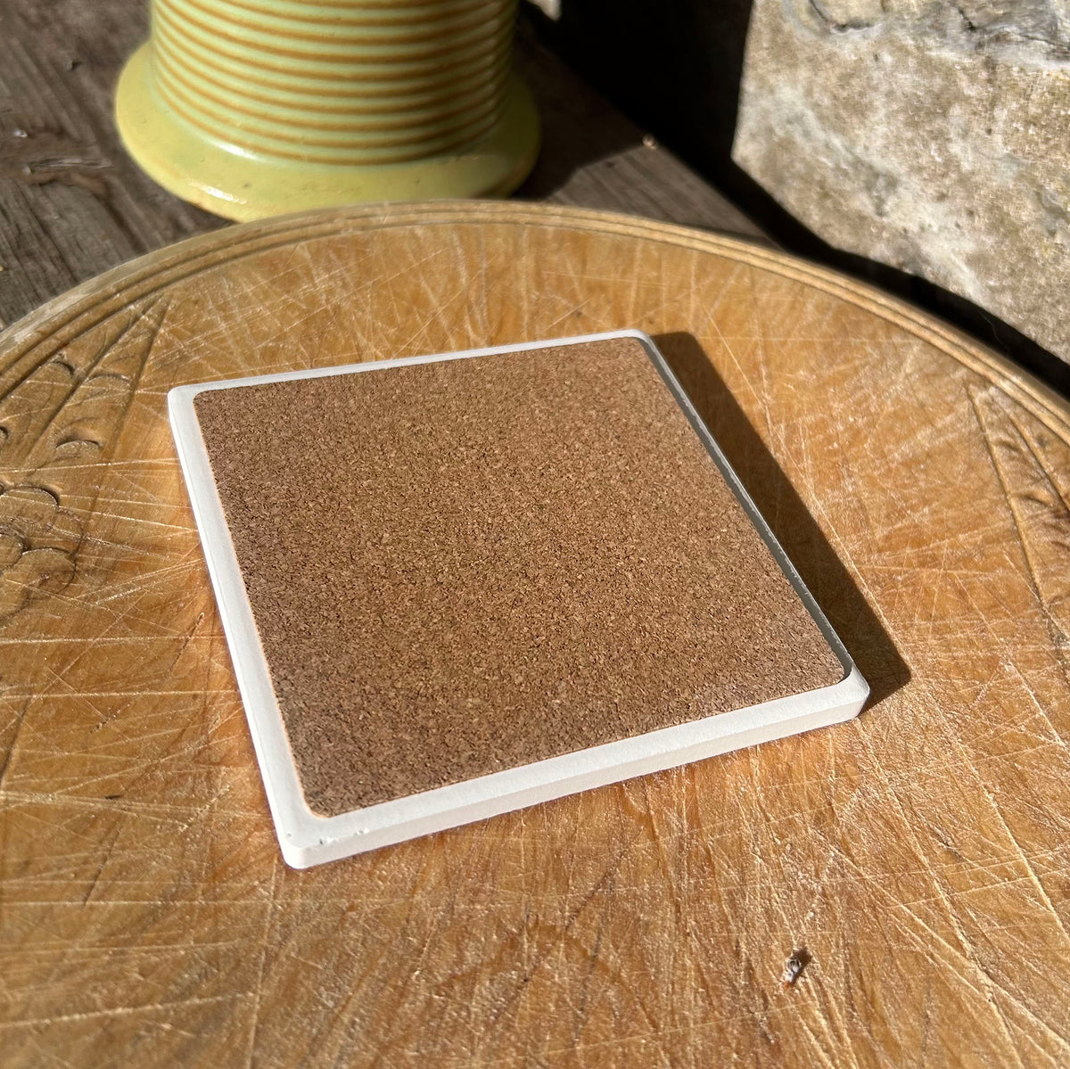 Coaster - Welsh Tapestry Print - Red & White