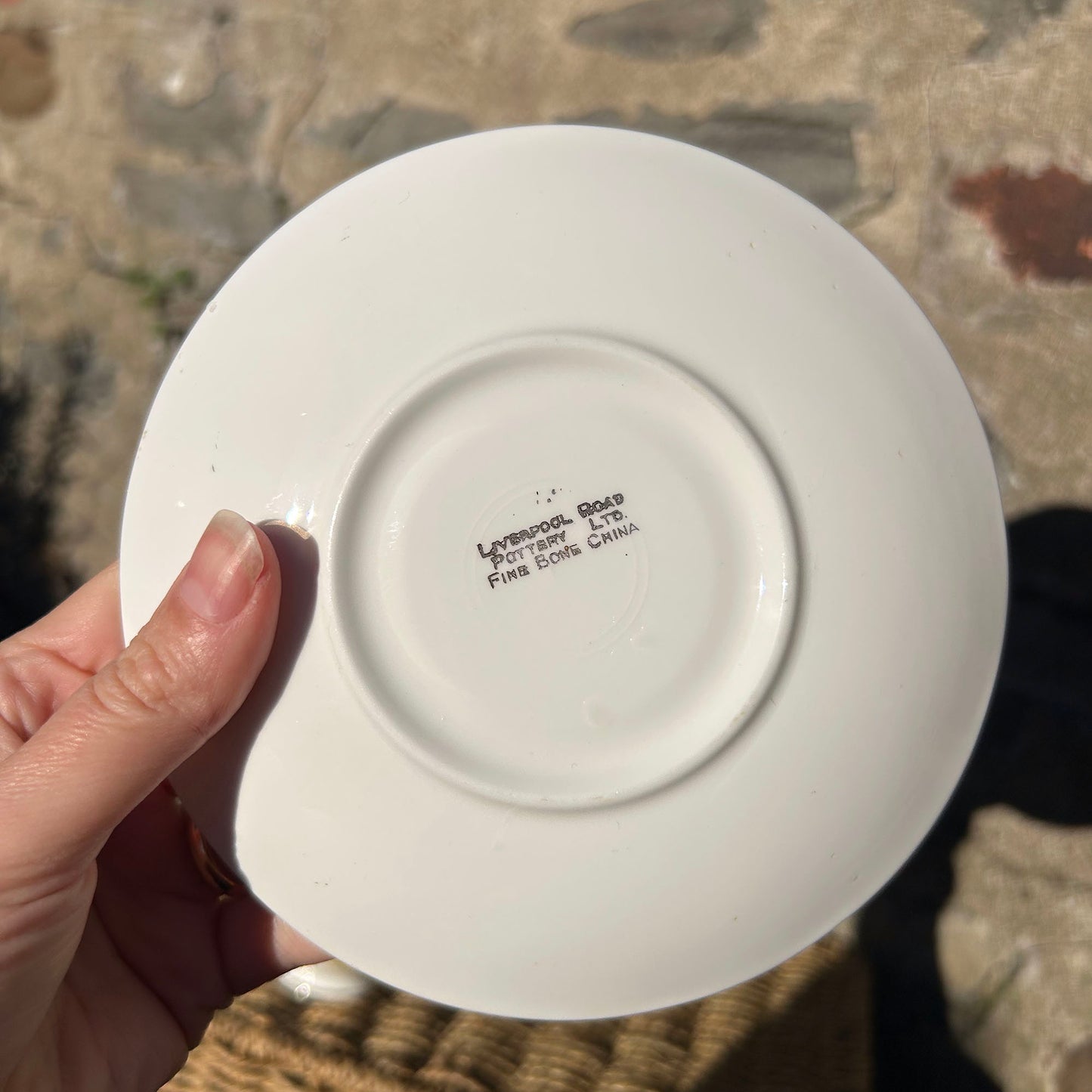 Cup & Saucer - Welsh Ladies - Souvenir of Wales / Aberystwyth (Preloved)