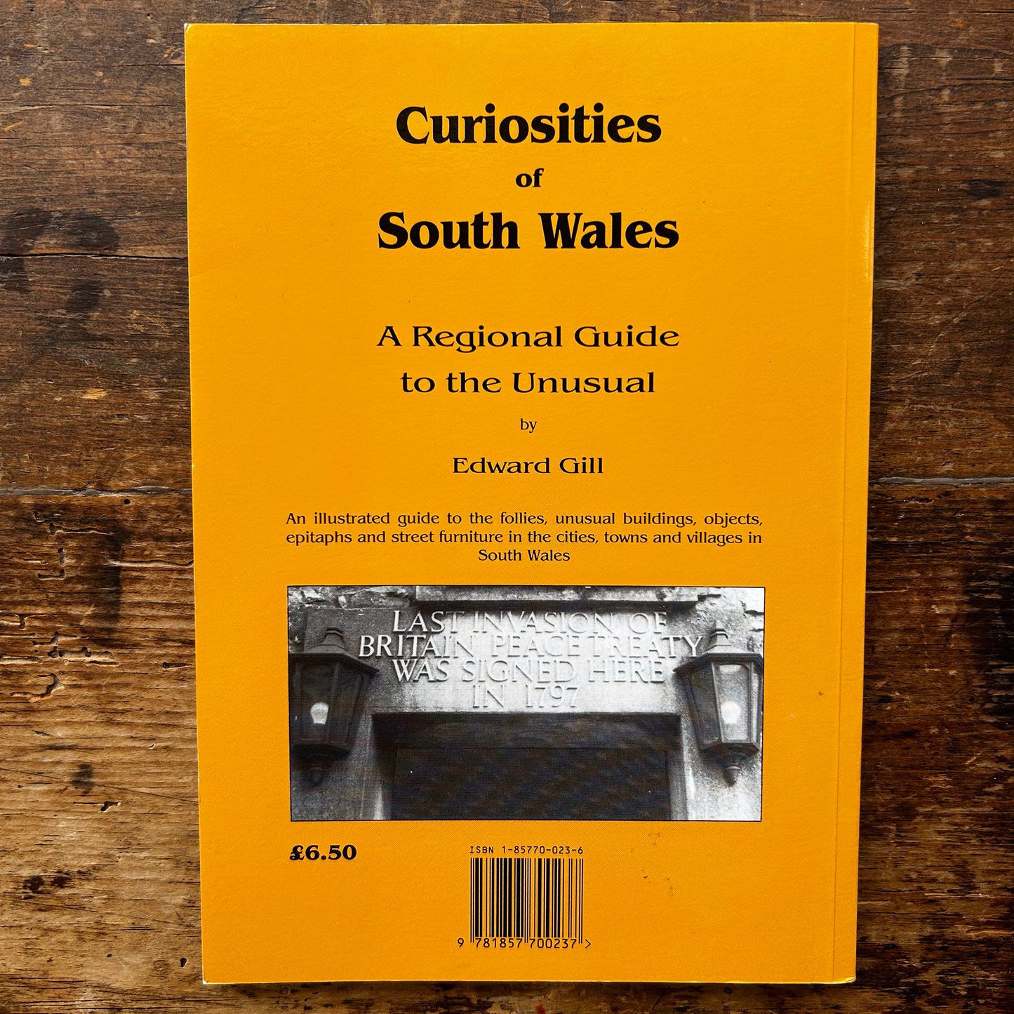 Curiosities of South Wales: A Regional Guide to the Unusual - Edward Gill 1993 (Preloved)