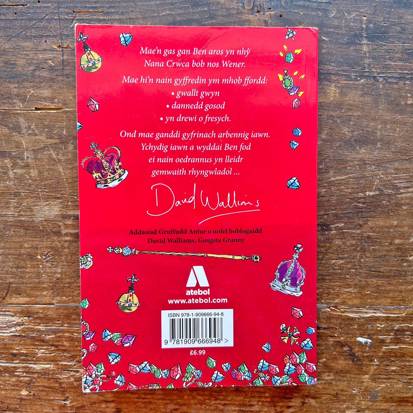 Cyfrinach Nana Crwca - David Walliams (Preloved)