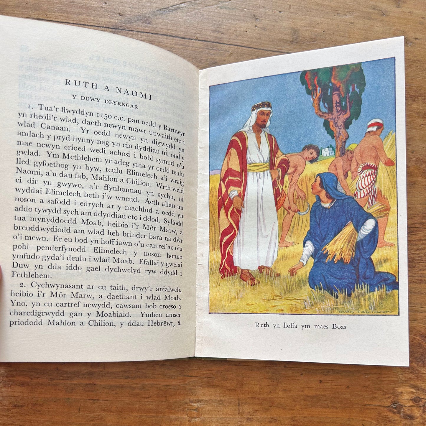 Cymeriadau'r Beibl - Bible Characters 1957 (Preloved)