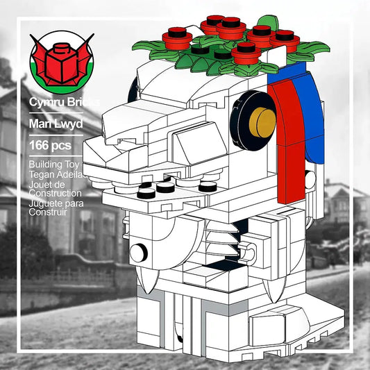 Brick Set - Cymru Bricks - Build Your Own: Mari Lwyd