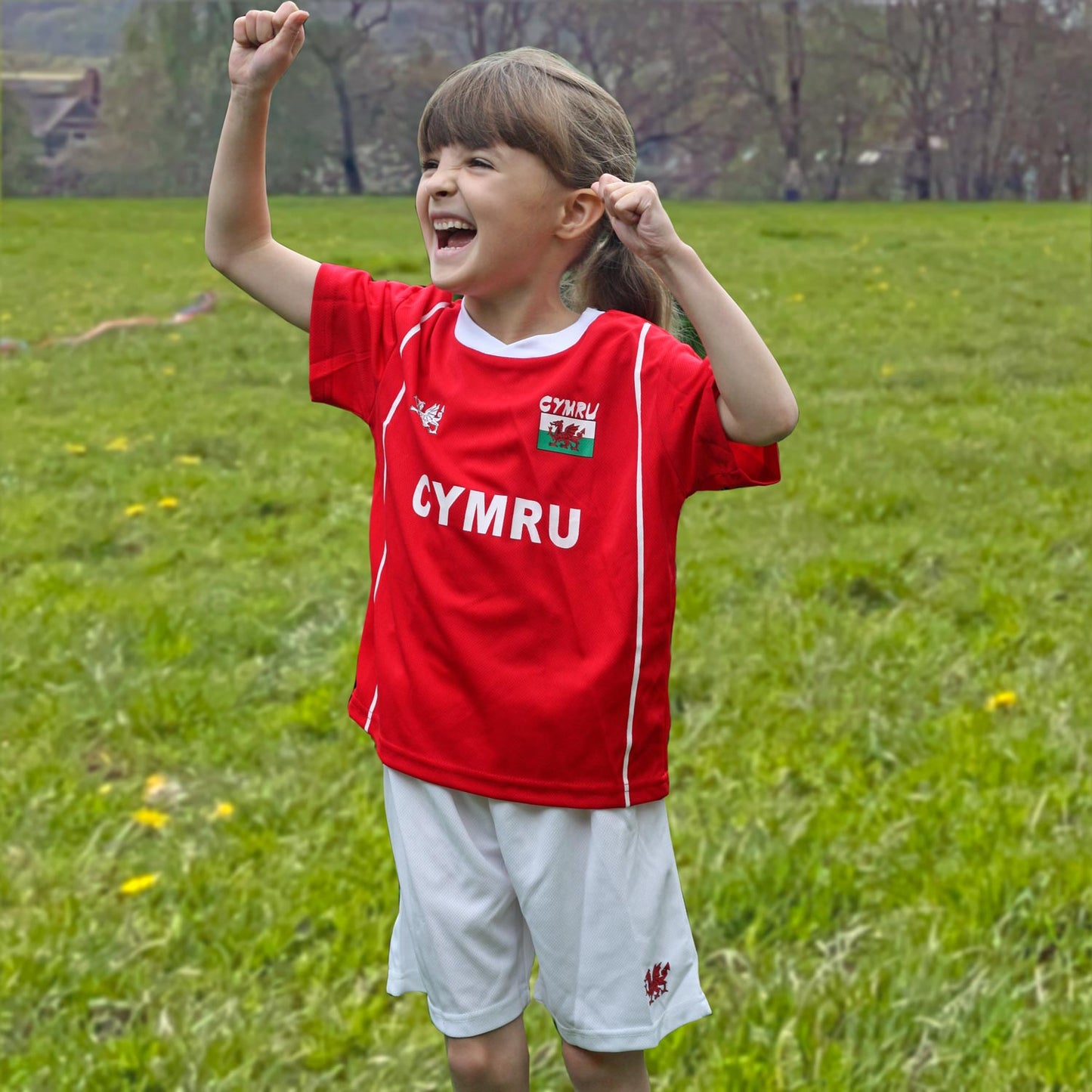 Welsh Football Kit - Wales / Cymru - Kids