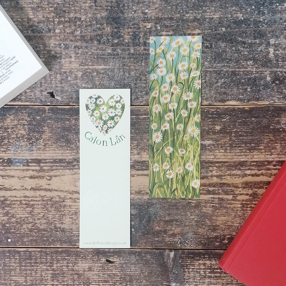 Bookmark - Daisies – Calon Lan