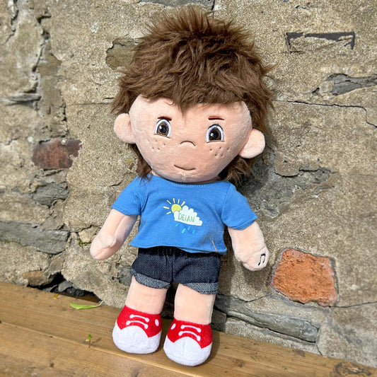 Toy / Doll - Deian and Loli - Speaking Welsh Deian / Boy