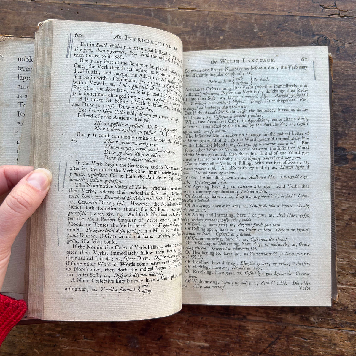 Dictionary / Geiriadur - Antiquae Linguae Britannicae - Richards Welsh & English - Antique 1759 (Preloved)