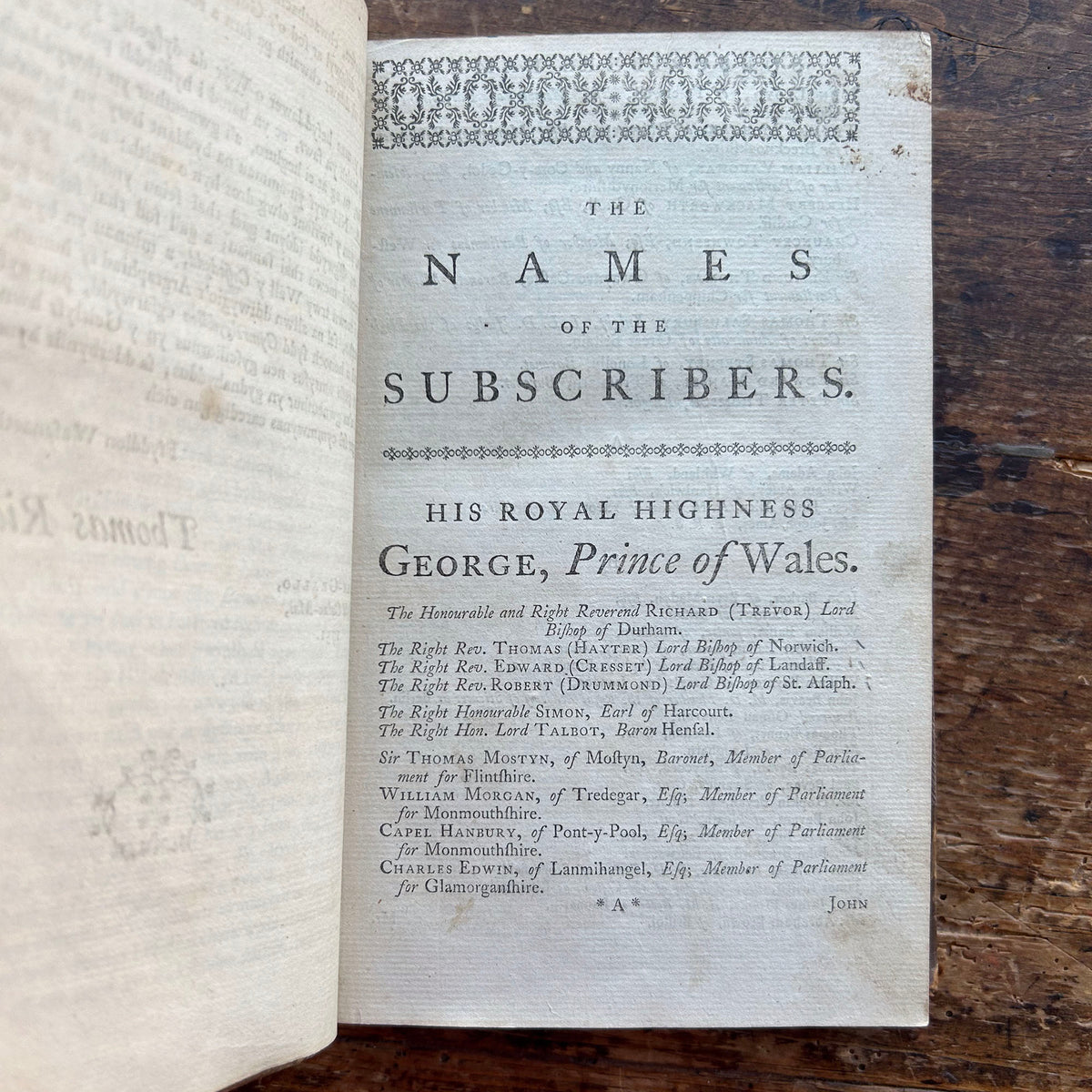 Dictionary / Geiriadur - Antiquae Linguae Britannicae - Richards Welsh & English - Antique 1759 (Preloved)