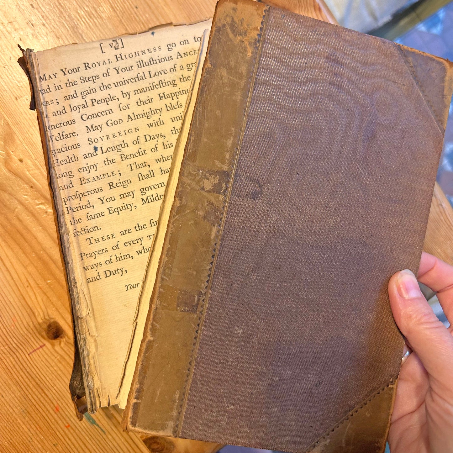 Dictionary / Geiriadur - Antiquae Linguae Britannicae - Richards Welsh & English - Antique 1759 (Preloved)