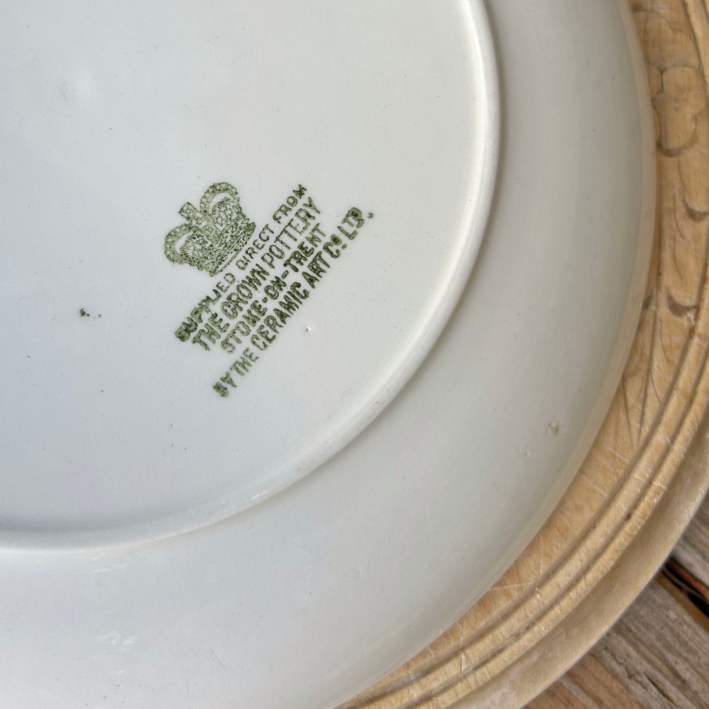 Dinner Plate - Blaenavon Sunday School - Antique Victorian (Preloved)