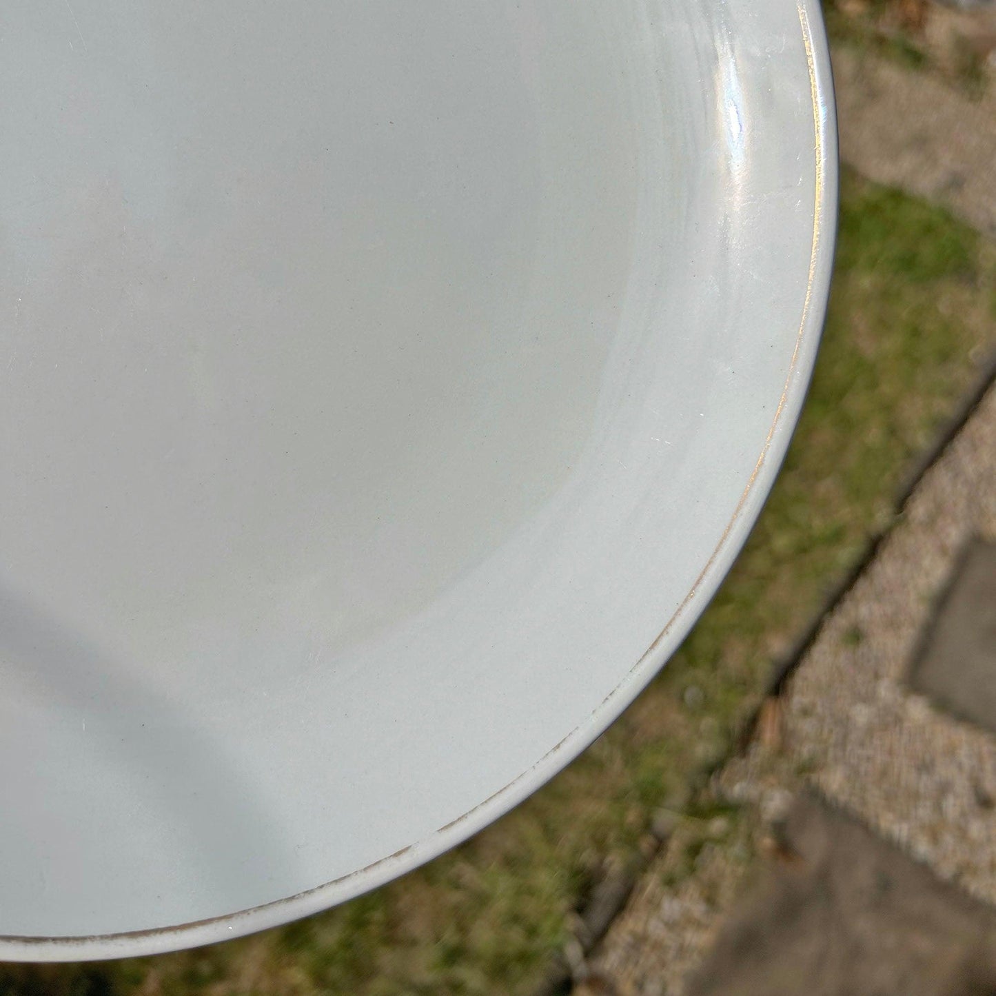 Dinner Plate - Blaenavon Sunday School - Antique Victorian (Preloved)