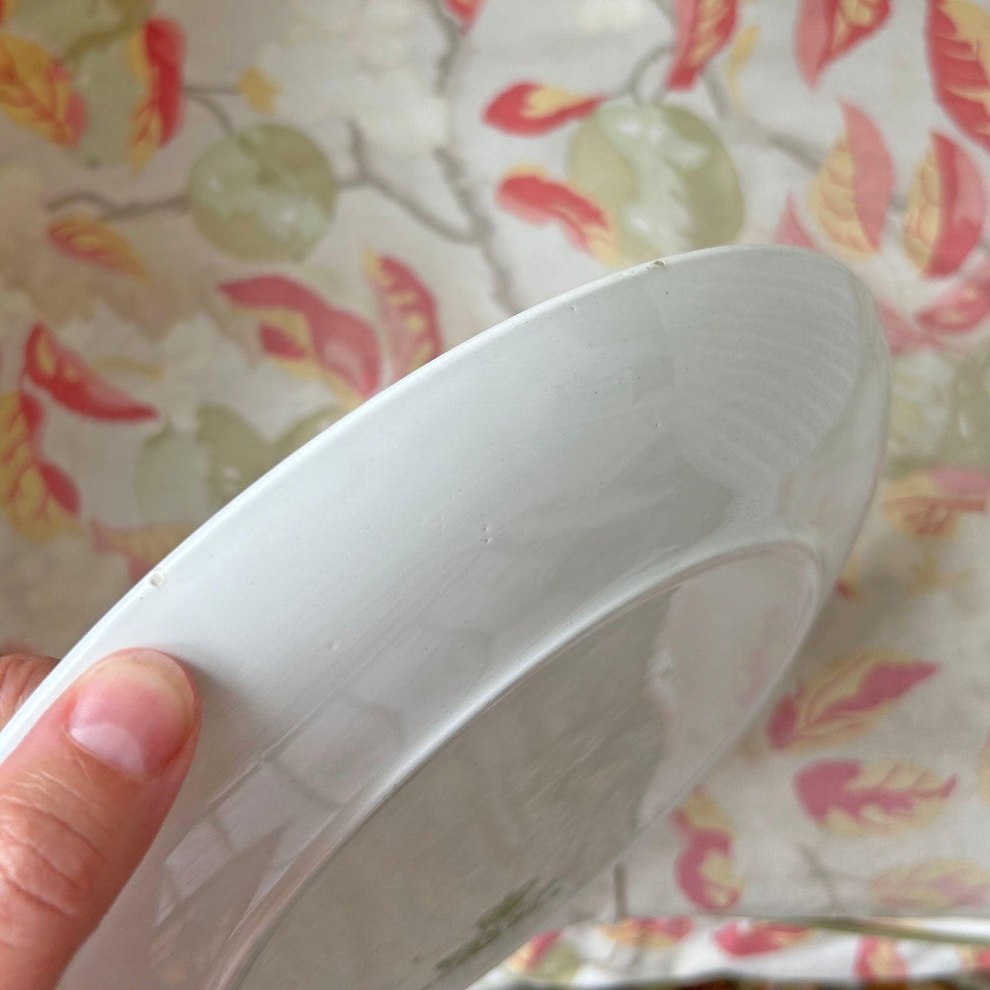 Dinner Plate - Blaenavon Sunday School - Antique Victorian (Preloved)