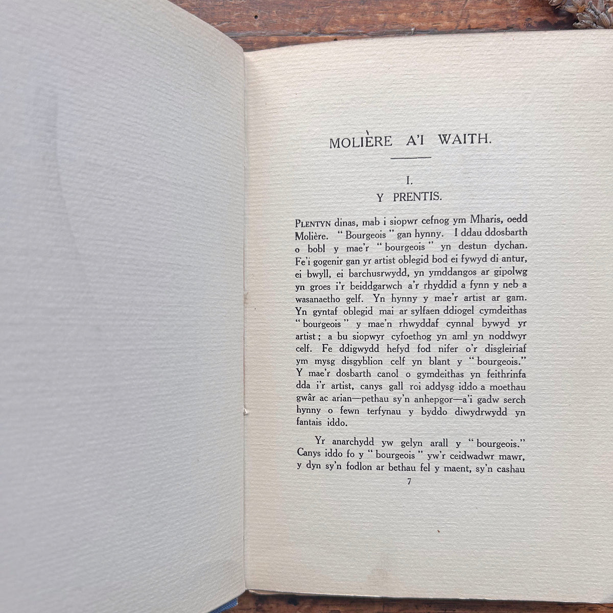 Doctor er ei Waethaf - Moliere - 1924 (Preloved)