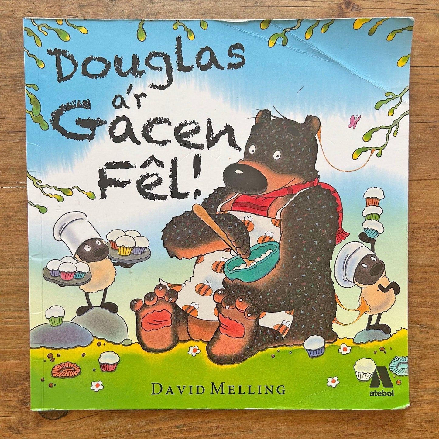 Douglas a'r Gacen Fel! David Melling (Preloved)