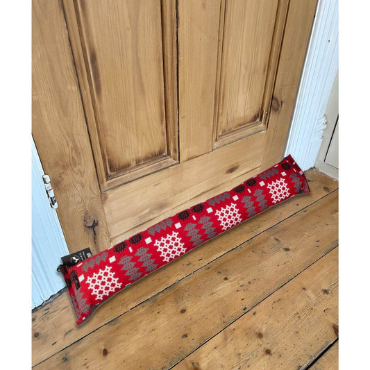 Draught Excluder - Carthen - Welsh Tapestry Print - Various Colours