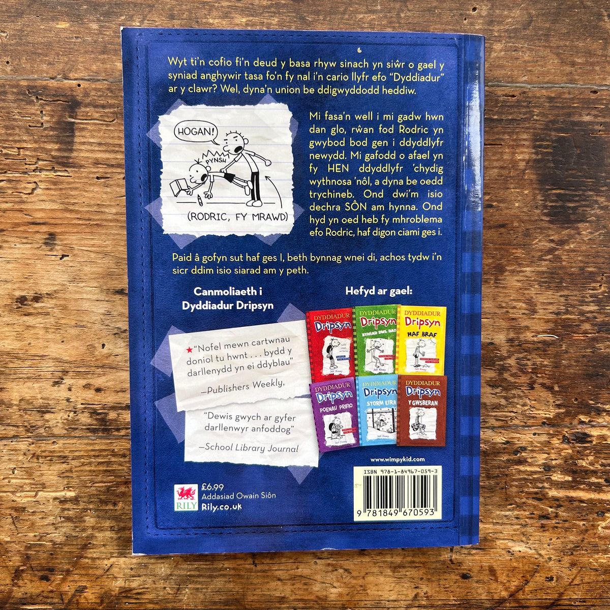 Dyddiadur Dripsyn - Y Brawd Mawr - Jeff Kinney (Preloved)